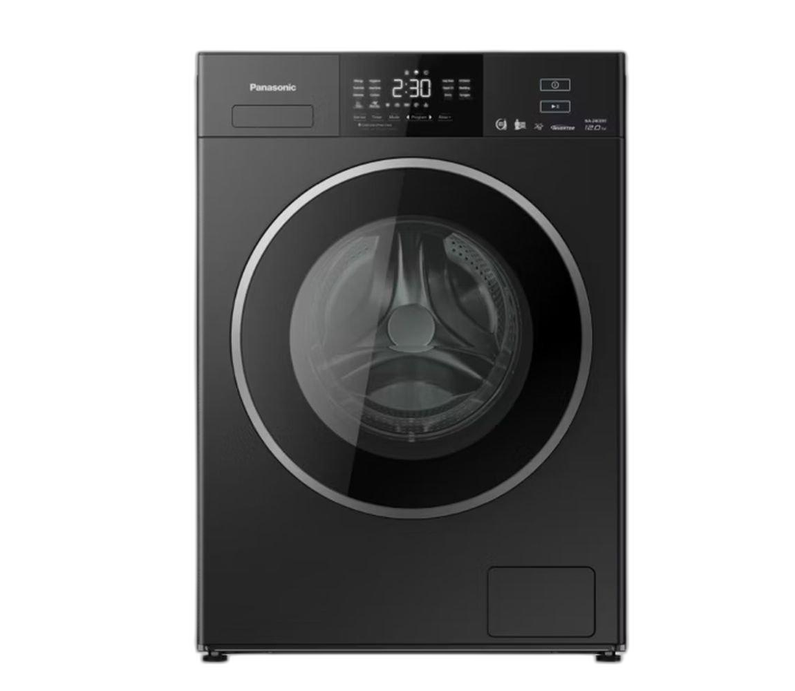 Panasonic Front Load Washer, 12kg Washing Capacity, NA-24CER1BKW
