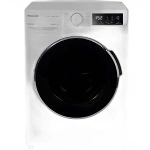Panasonic Front Load Washer 9kg 1400 RPM, White - NA-18MG1WKW
