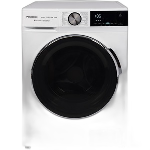 Panasonic Front Load Washer Dryer 12kg – 8kg Inverter, White - NA-S24ML1WKW