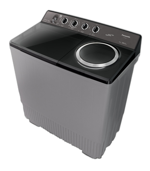 باناسونيك غسالة حوضين 18 كجم NA-W18XG1BRU