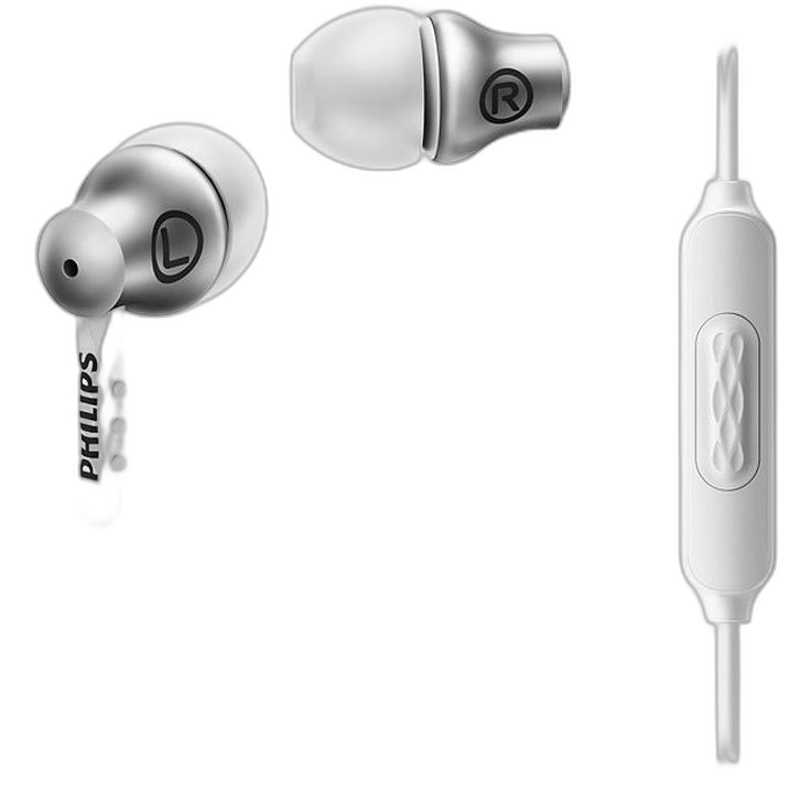 Philips SHE8105 Clean Natural Sound In-Ear Earphones, Wired, 3.5 mm Connector, In-line Microphone