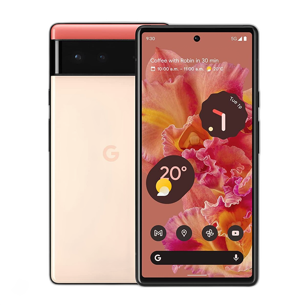 هاتف جوجل Pixel 6 سعة 128 جيجابايت