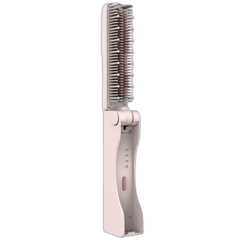 Porodo Foldable Mini Straightener Brush