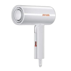 Porodo Lifestyle Portable Folding Ionic Hair Dryer Fast And Frizz-Free Styling (PD-LSFMHD-WH)
