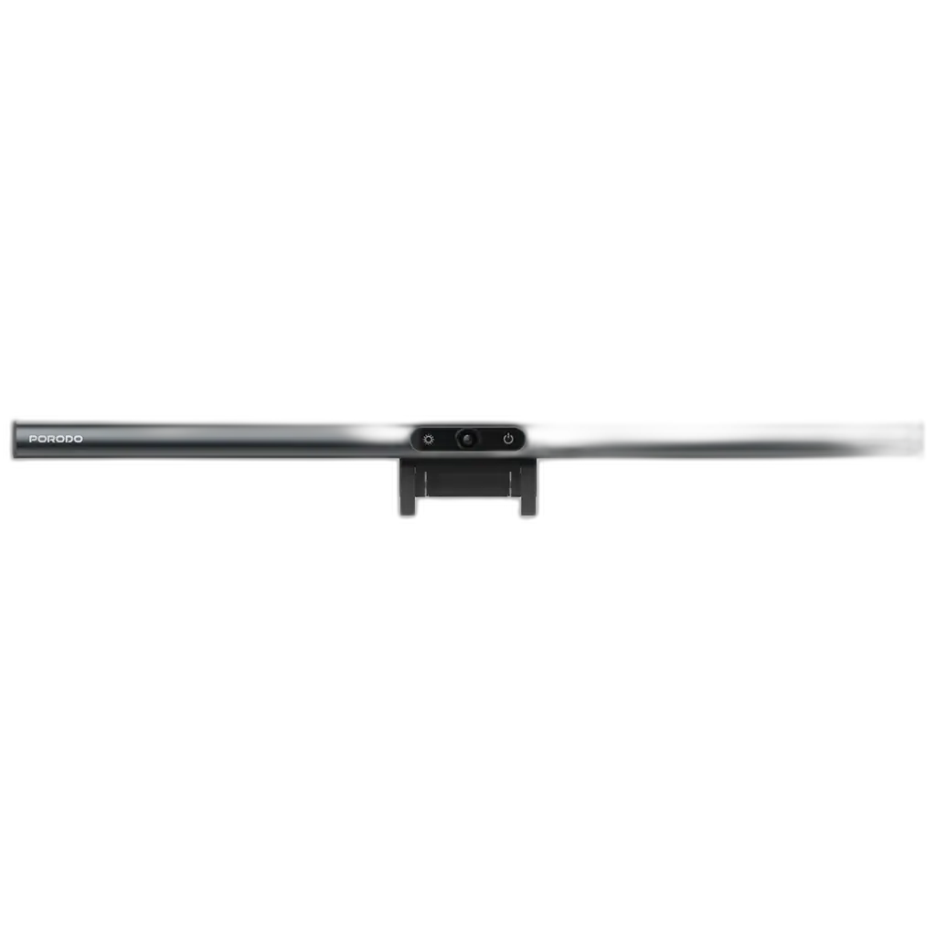 Porodo LumaView Full HD Webcam & Desk Light with Eye-Care LED Technology-Gray