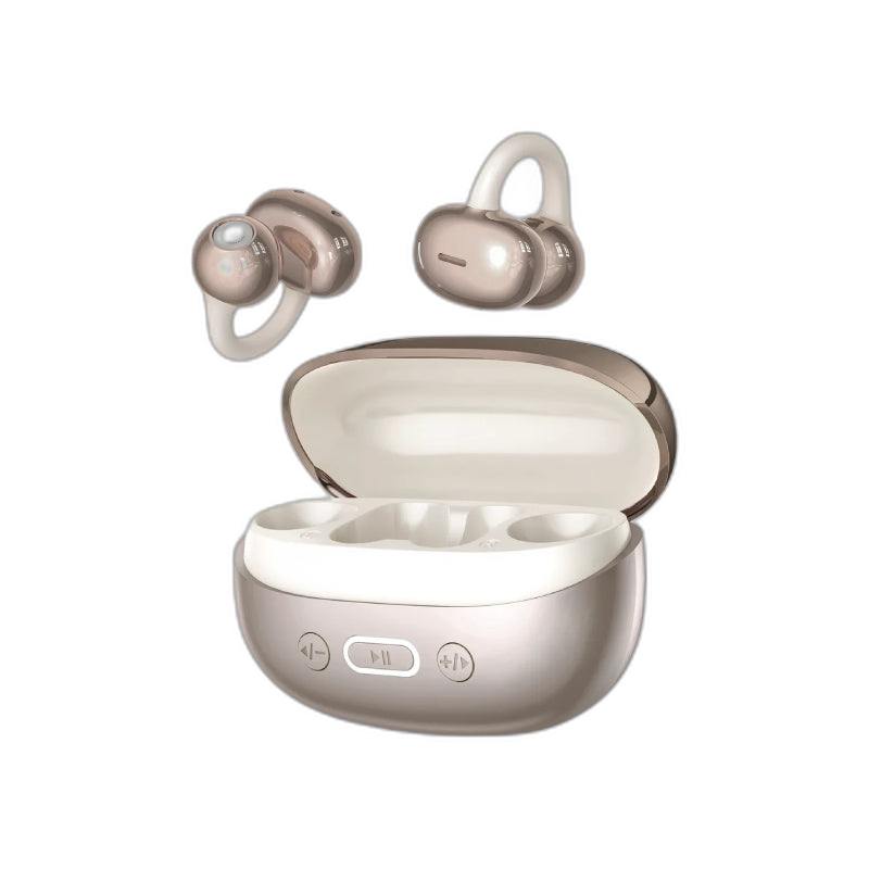 Porodo Soundtec Inova Open-Ear ENC Earbuds with Multi-Functional Control Buttons