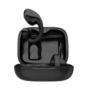 Porodo Soundtec Snap Clip-On Wireless Earbuds (PD-STWLEP035-BK)