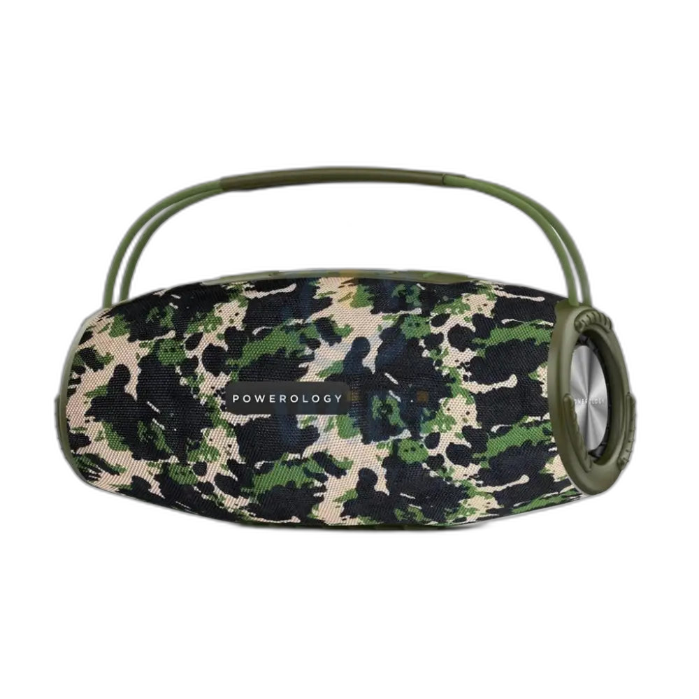 Powerology Phantom Portable Bluetooth Speaker - Bluetooth / Camo