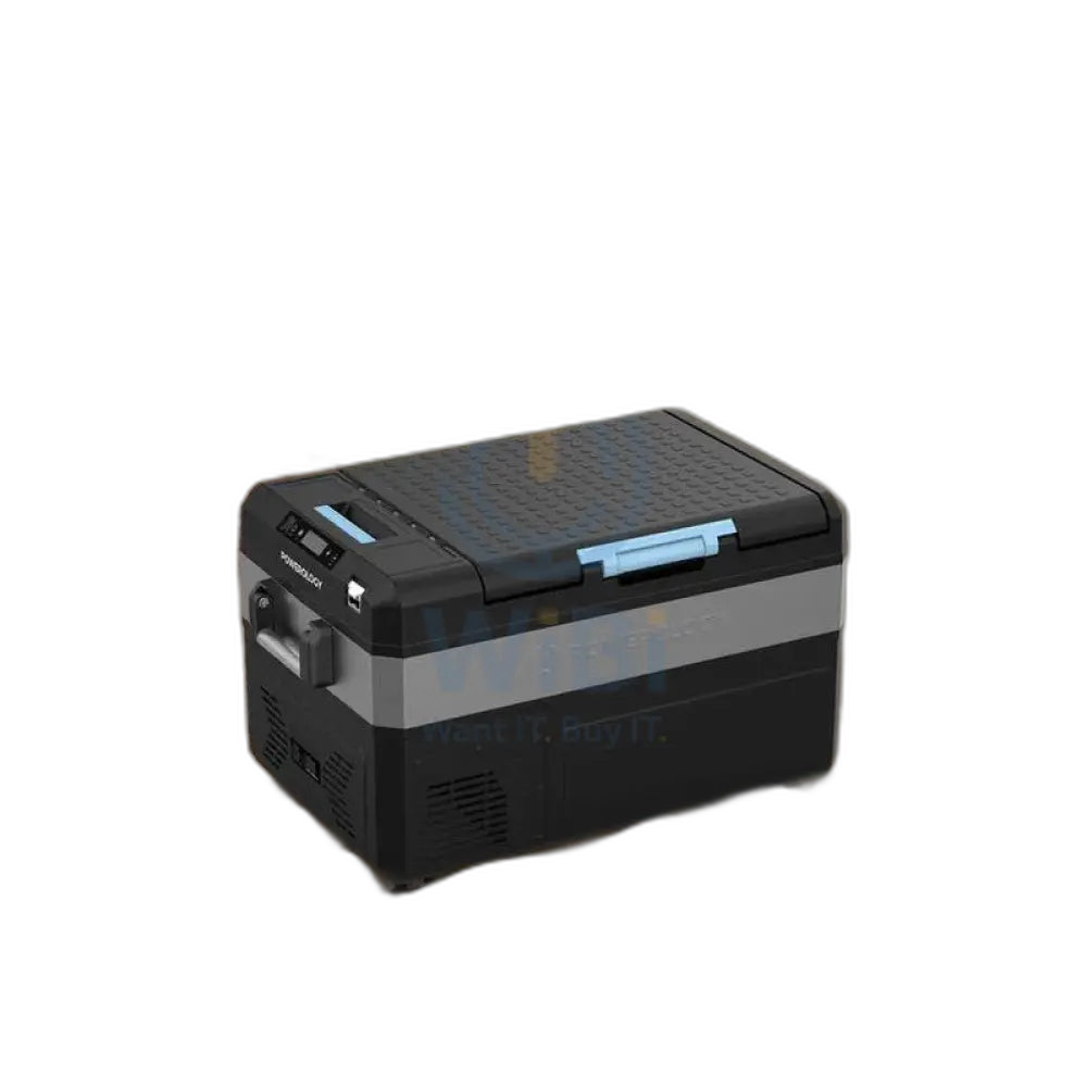 Powerology Smart Solar Recharge Fridge And Freezer Versatile Cooler For Outdoor Adventure - 55L / 20800mAh