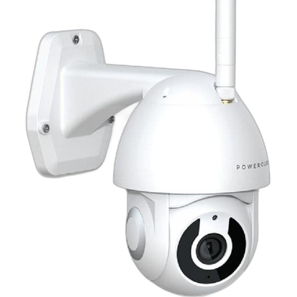 كاميرا مراقبة خارجية ذكية Wifi بدقة 1080 بكسل بحركة أفقية 355 درجة وعمودية 155 درجة من Powerology