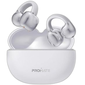 Promate AirClip AudioFit™ Open Ear Clip On TWS Earbuds w/ IntelliTouch