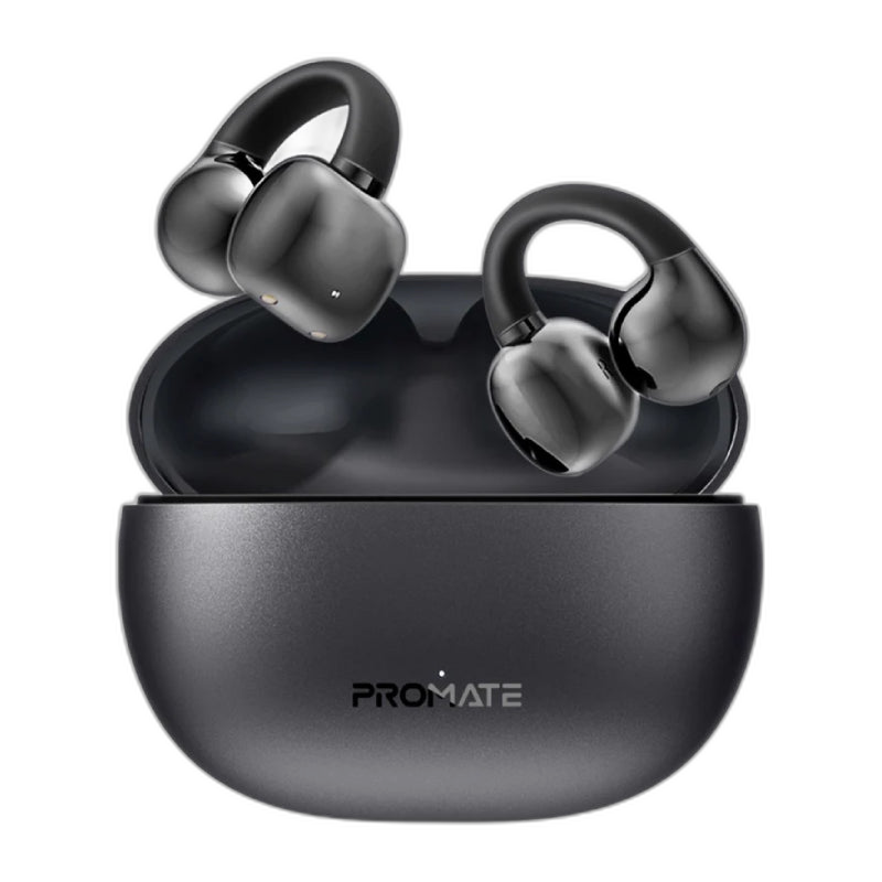 Promate AudioFit Open Ear Clip On TWS Earbuds w/ IntelliTouch