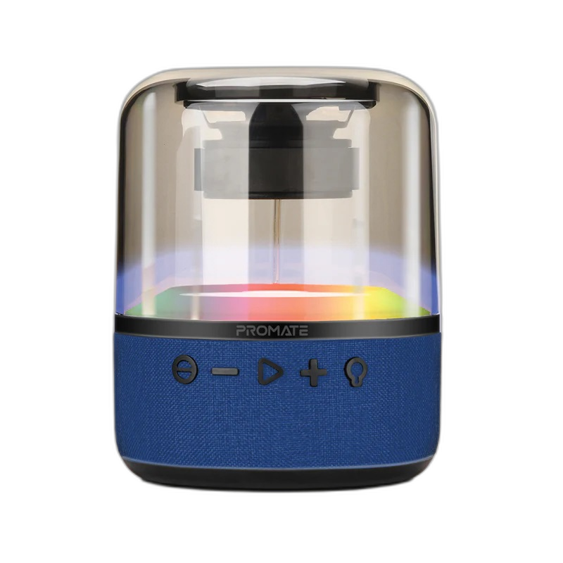 Promate HD Lumisound 360° Surround Sound Speaker Glitz