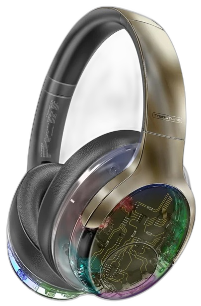 Promate Transtune Wireless Headphone Gun Metal