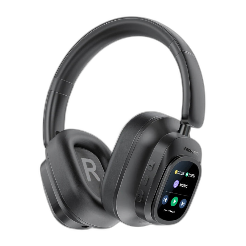 Promate VuTune Hybrid ANC Headphones - 600mAh