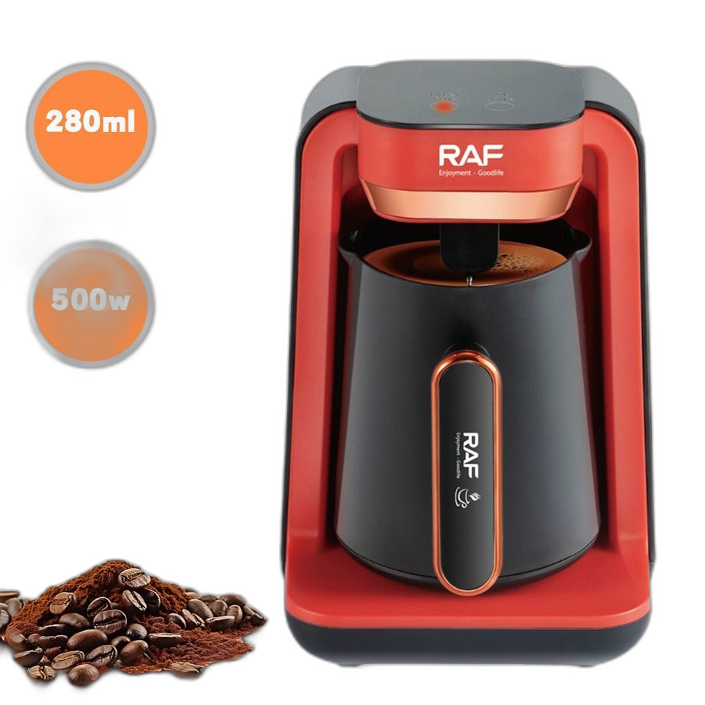 ماكينة تحضير القهوة 500 واط سعة 280 مل من RAF