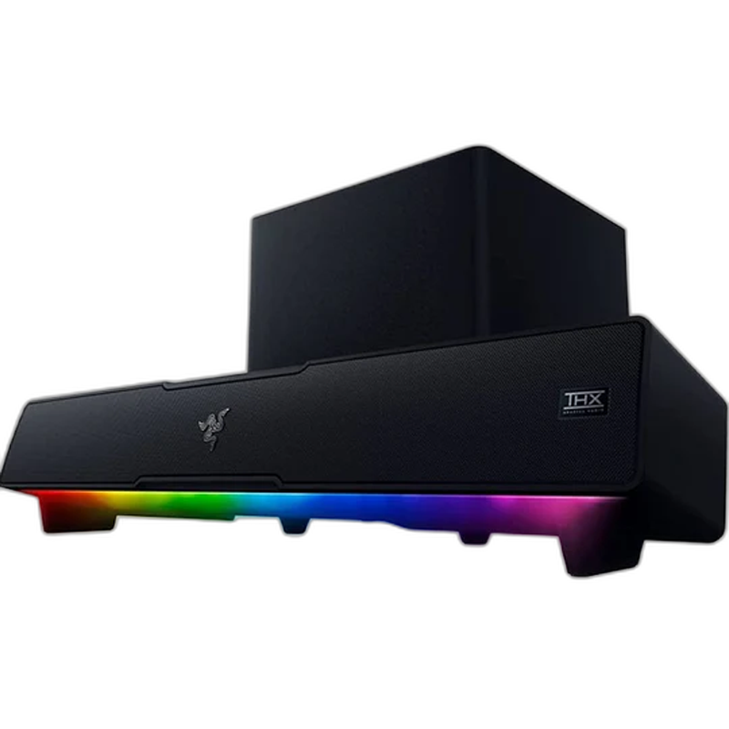Razer Leviathan V2 Gaming Soundbar with Subwoofer, THX Spatial Audio, Bluetooth 5.2, USB Audio Input