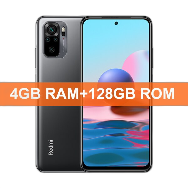 هاتف شاومي Redmi Note 10 سعة 128 جيجابايت رام 4 جيجابايت