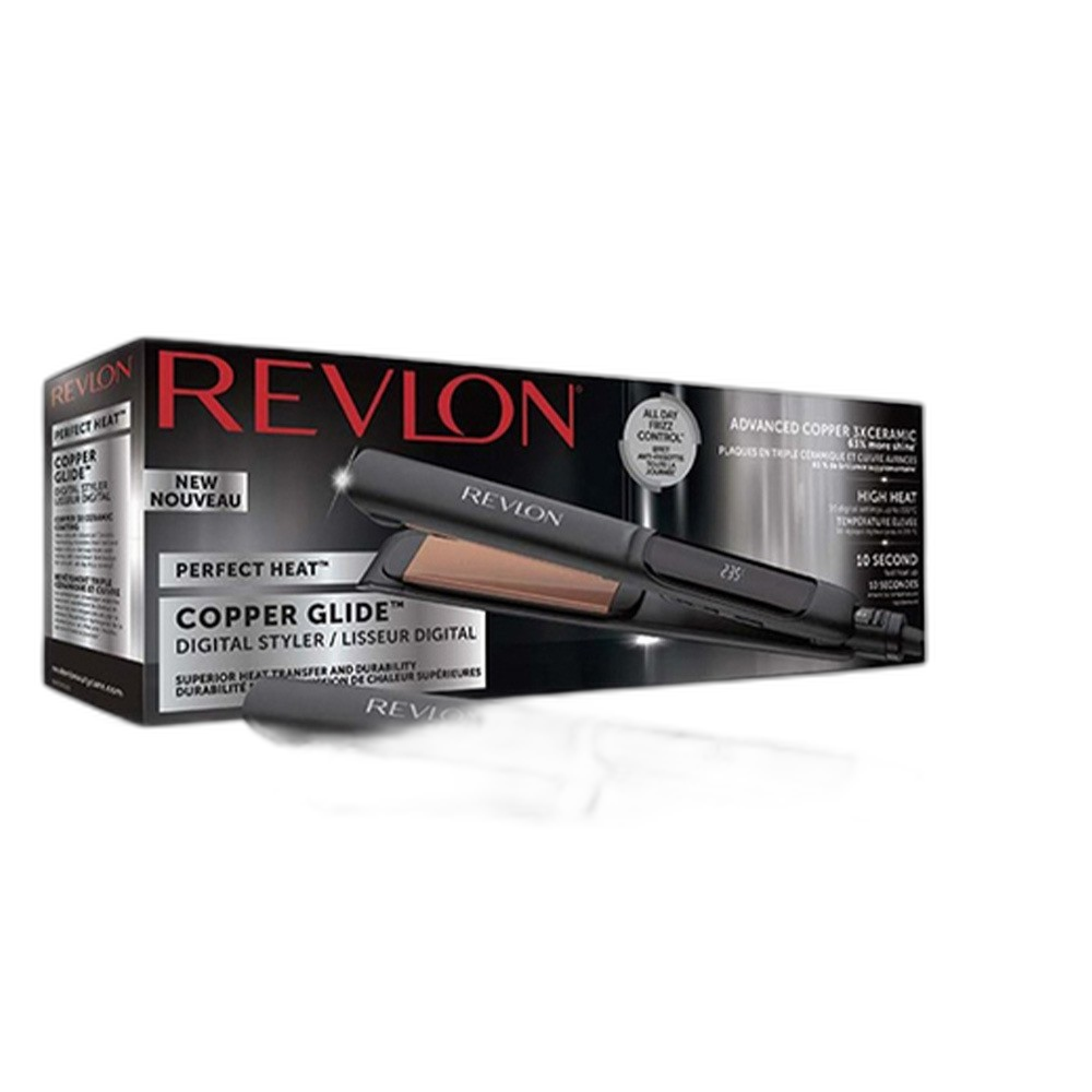 Revlon Salon Copper Smooth Styler XL Long Plates