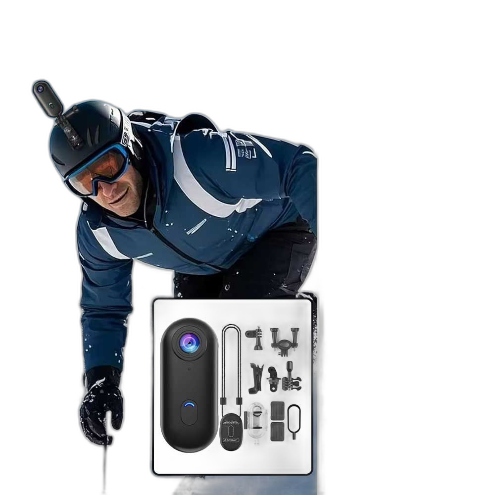 SMQ WiFi Multi-Use Magnetic Action Camera 4K