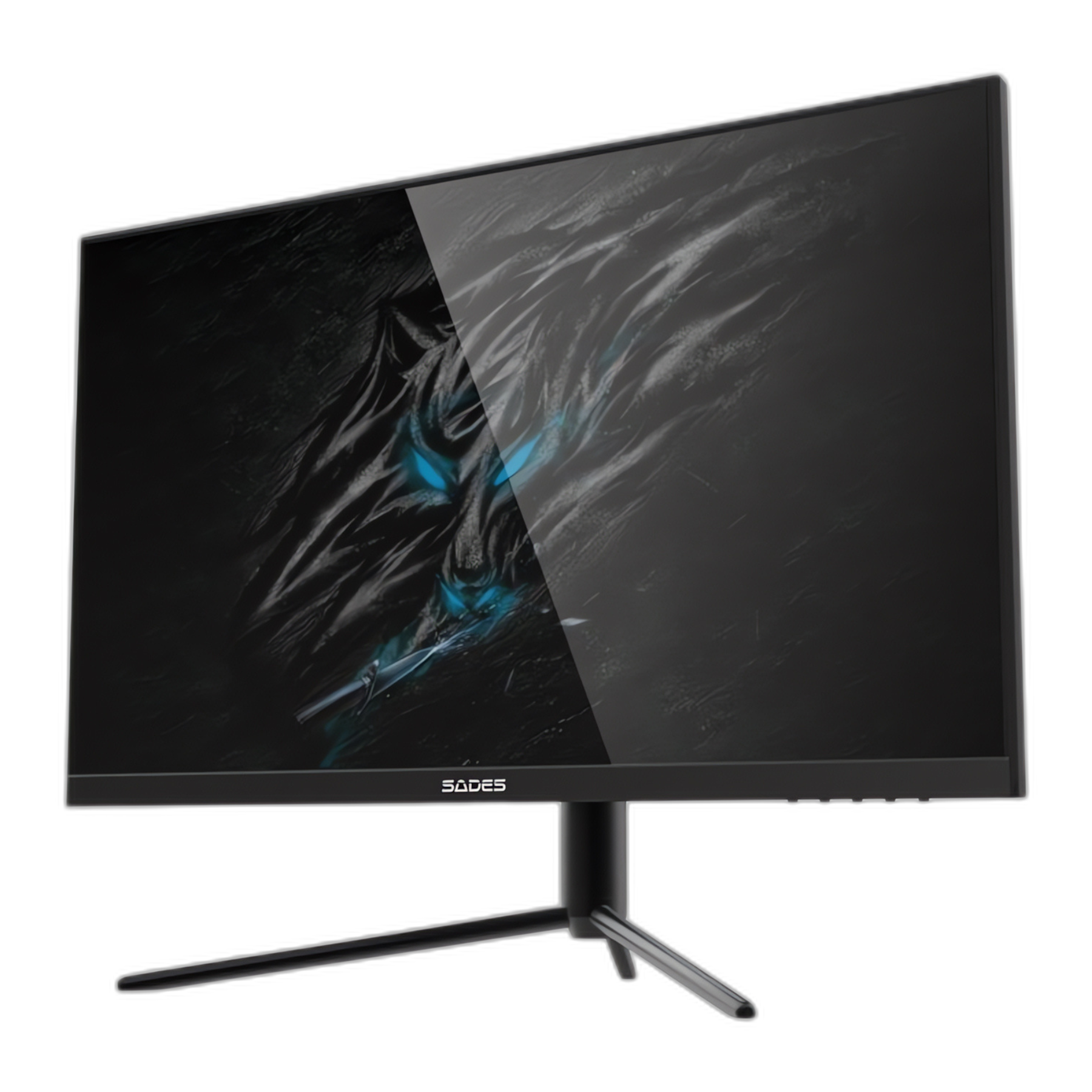 شاشة سادس 27 بوصة مسطحة QHD 2K RGB HDMI 2.1