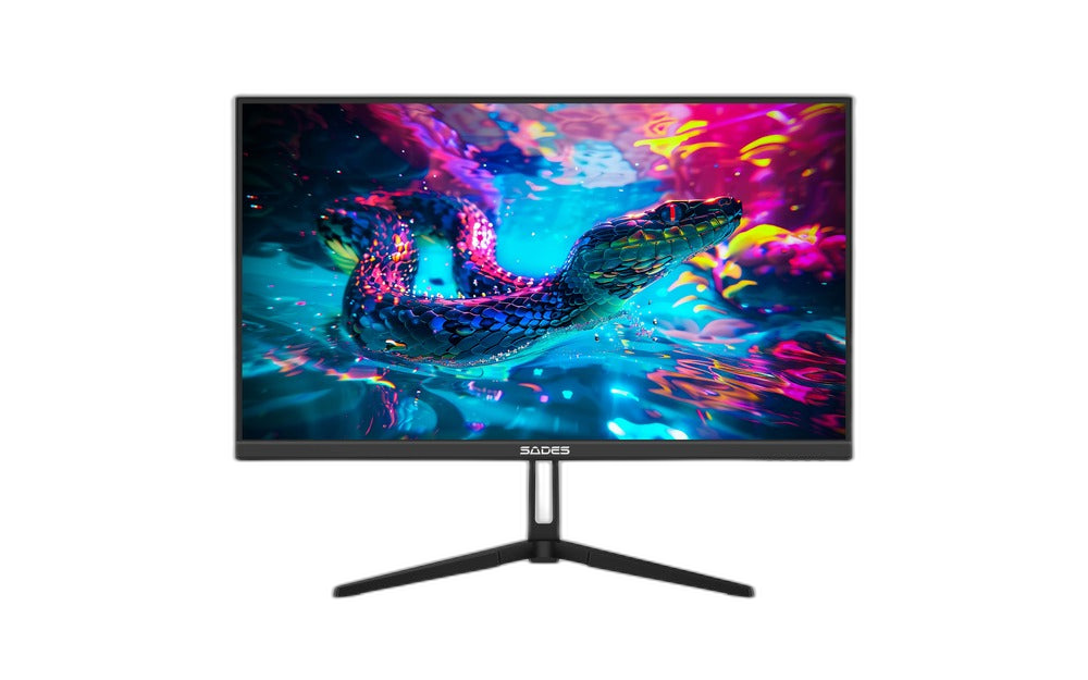 سيداس شاشة ألعاب BC-HYDROPHIS مقاس 24.5 بوصة بدقة FHD 1920x1080، ومنفذ HDMI 2.1، ومعدل تحديث 240 هرتز، ووقت استجابة 0.5 مللي ثانية