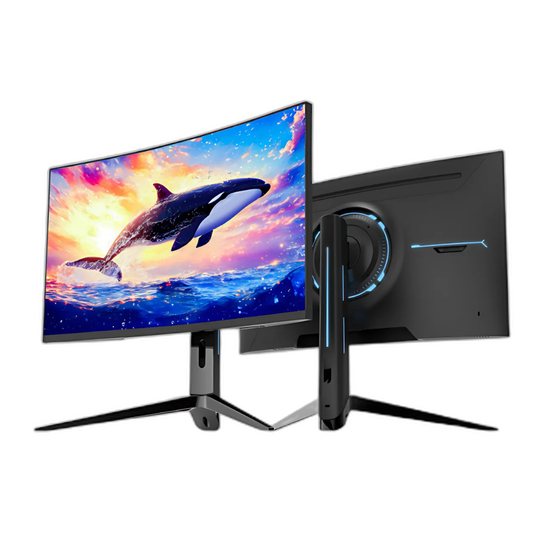 ساديس شاشة العاب منحنية VA موديل SA-C01Q27B, مقاس 27 بوصة, QHD (2K) 2560x1440, معدل تحديث 180 هيرتز, استجابة 1 ملي ثانية, HDMI 2.1