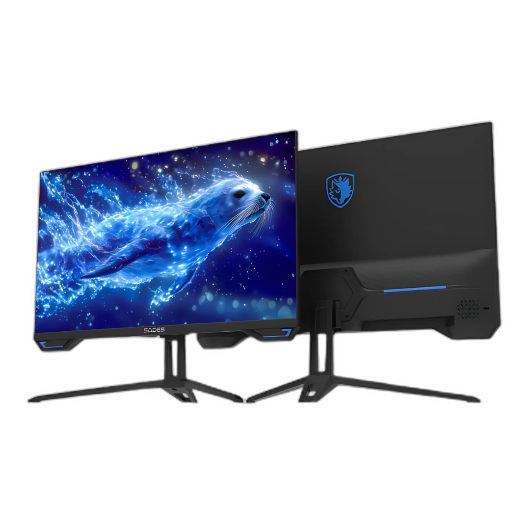 ساديس شاشة العاب مسطحة IPS موديل SA-F01F27B, مقاس 27 بوصة, FHD 1920x1080, معدل تحديث 120 هيرتز, استجابة 1 ملي ثانية, HDMI 2.1