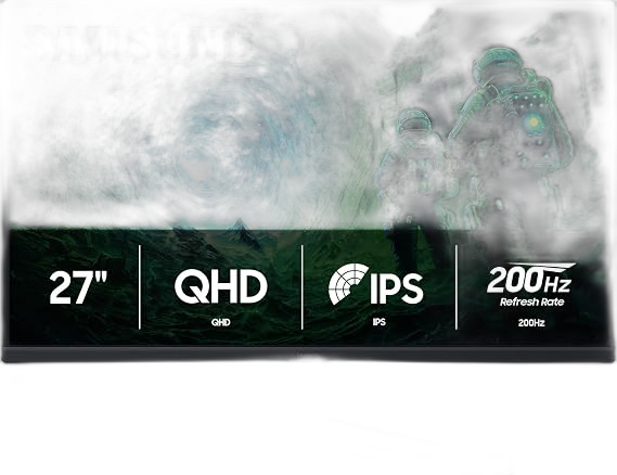 Samsung 27 Odyssey G5 (G53F) Series QHD Gaming Monitor 27-inch