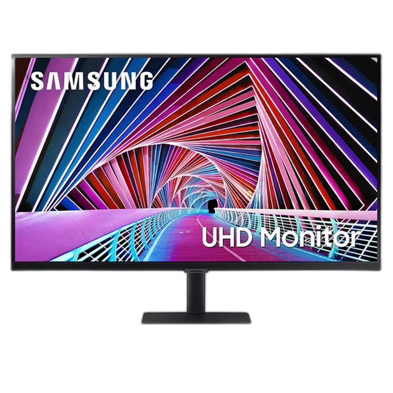 سامسونج شاشة بحجم 27 بوصة, دقة وضوح الترا اتش دي / 4 كي، شاشة ال اي دي IPS HDR10 بمنفذ تايب سي، ومنفذ اتش دي ام اي