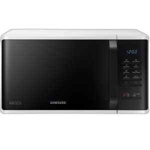 فرن ميكروويف سامسونج سعة 23 لترًا، 800 واط، أبيض - MS23K3513