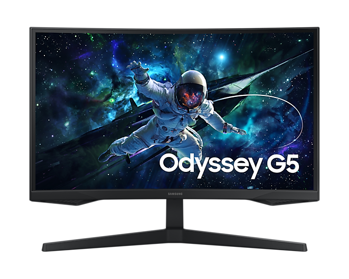 Samsung Odyssey G5 27" Curved 2K 165Hz 1ms VA Gaming Monitor-LS27CG552EMXUE