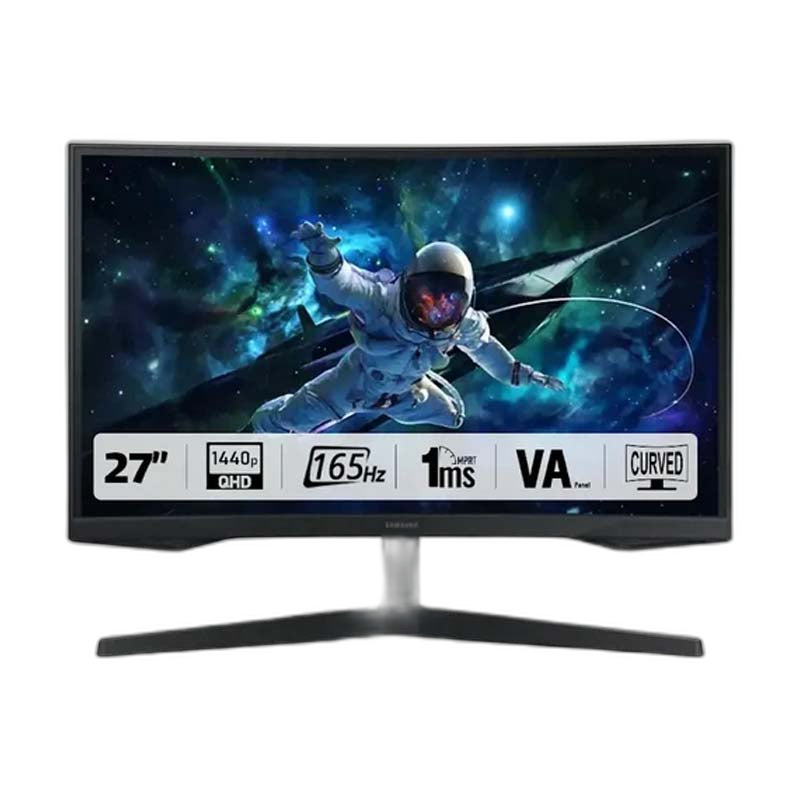 Samsung Odyssey G5 G55C 27" QHD 165Hz, 1ms, VA Curved Gaming Monitor