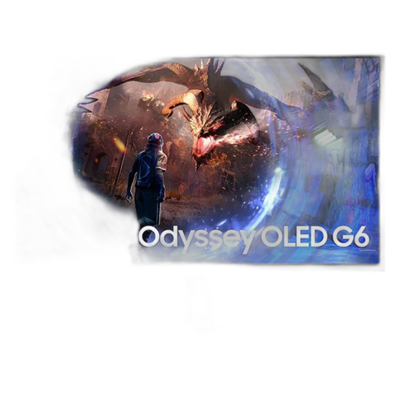 Samsung Odyssey G6 27" QHD OLED, 360 Hz, 0.03 ms, HDMI 2.1, AMD FreeSync Premium Pro Gaming Monitor