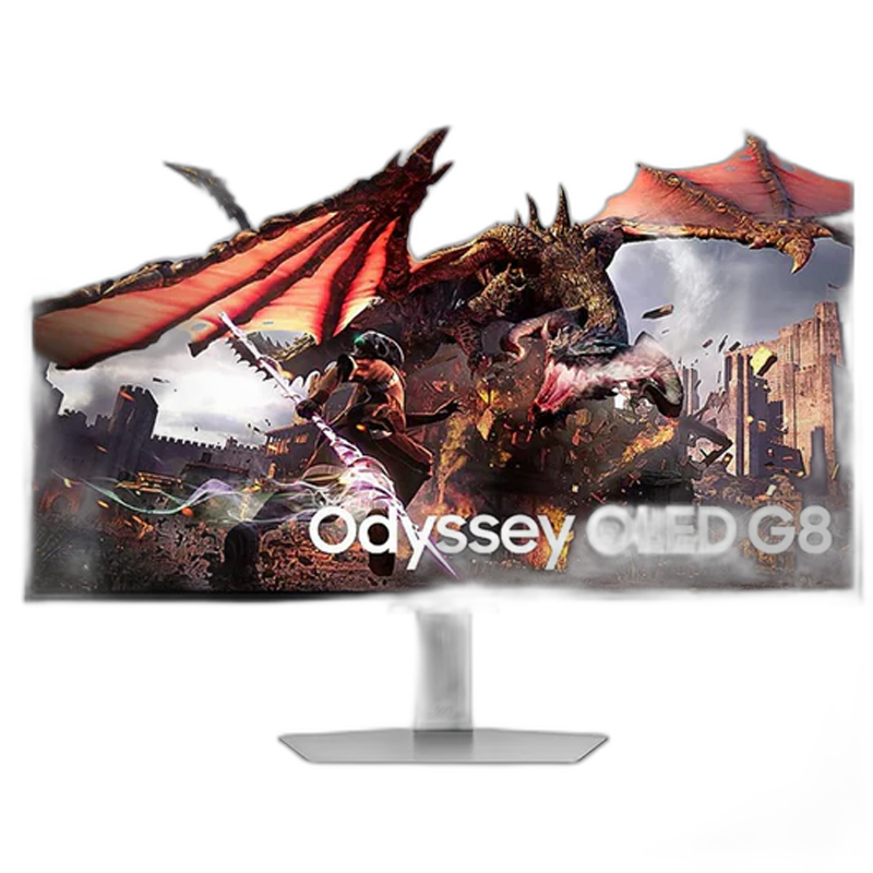 Samsung Odyssey G80SD 32" 4K UHD OLED, 240Hz, 0.03ms, HDMI 2.1, AMD FreeSync Premium Pro Smart Gaming Monitor