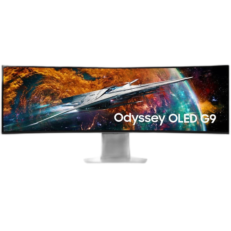 Samsung Odyssey G9 49" Dual QHD OLED, 240Hz, 0.03ms, HDMI 2.1, AMD FreeSync Premium Pro Curved Gaming Monitor