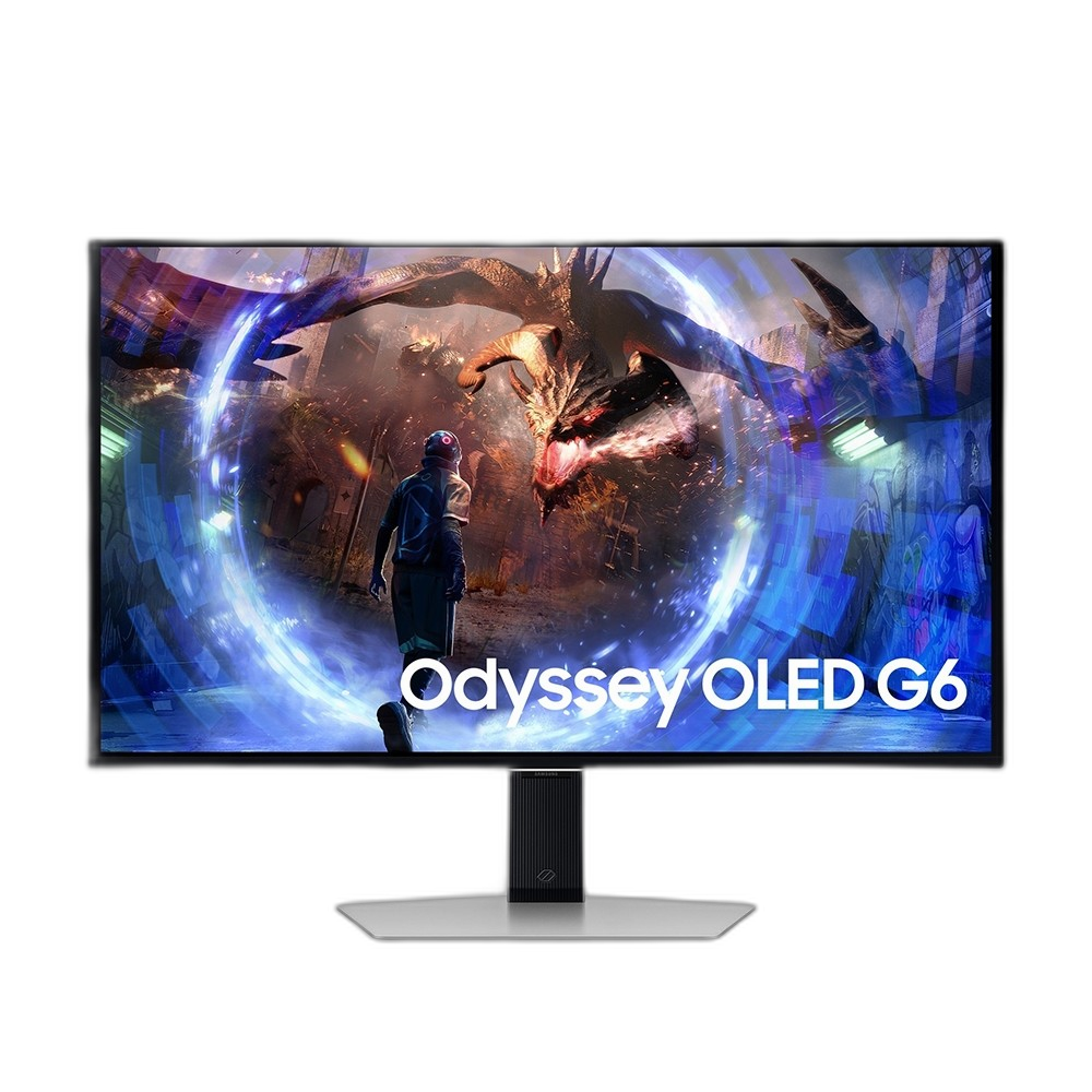 سامسونج أوديسي شاشة OLED G6 للألعاب مقاس 27 بوصة بدقة QHD وتقنية بريميوم برو