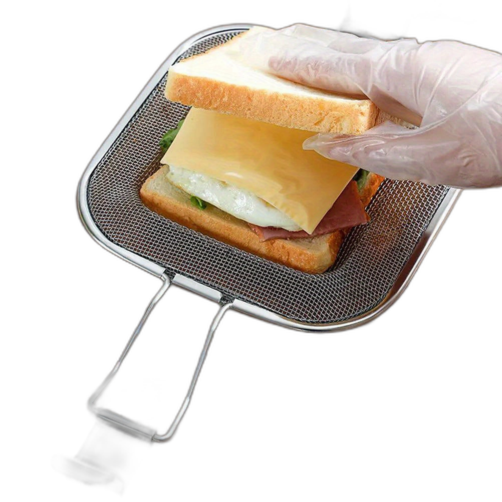 Sandwich Maker & Grill Press - Panini، الخبز، صينية رف فرن المحمصة - TJR5W2M
