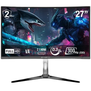 SharX Jaws 27 Inch Monitor Curved FHD 300Hz HDR10 0.3MS