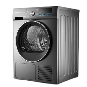 مجفف ملابس شارب بمضخة حرارية تحميل أمامي، سعة 10 كجم، فضي - KD-FHP1010DS