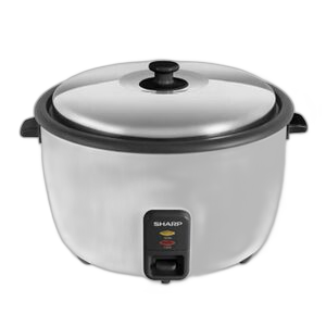 Sharp Rice cooker 8.5 Liters- Stainless steel lid