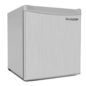 Sharp Single Door Mini Refrigerator 45 Liters 1.59 CFT, Silver - SJ-K75XK-SL3
