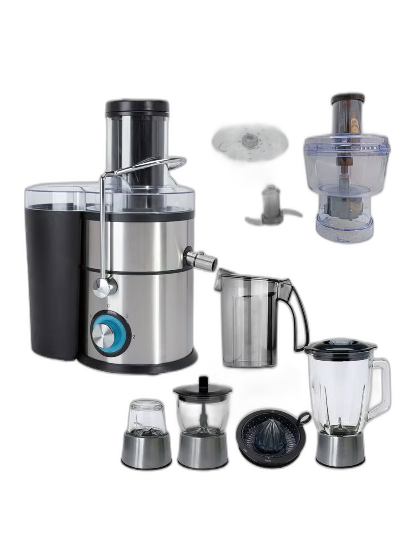Silver Crest Juicer Blender 2500W MY-630 Stainless Steel 5 in 1-AMHGFY