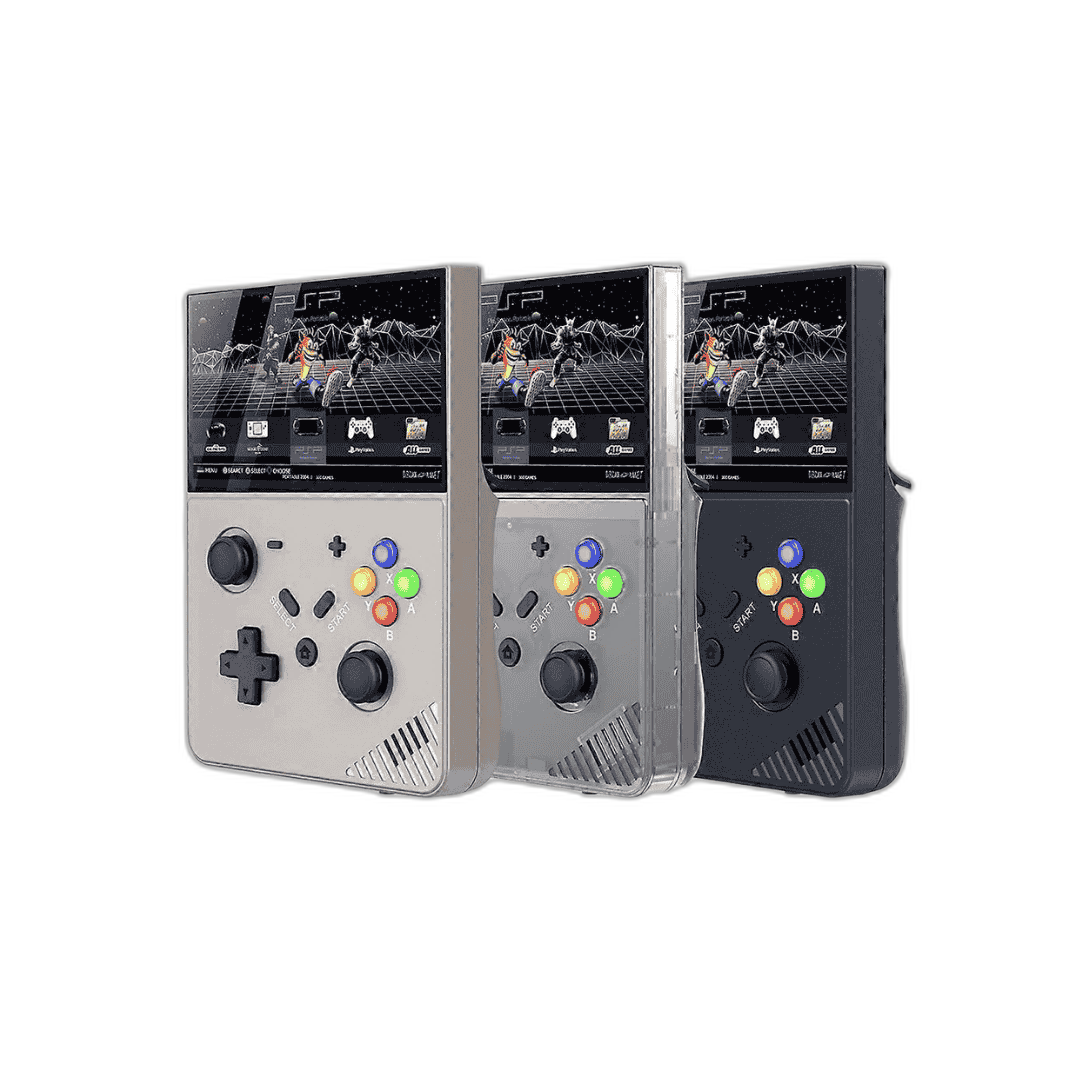 SJGAM Retro وحدة تحكم ألعاب الفيديو المحمولة R43 PRO بشاشة 4.3 بوصة 4K ومشغل فيديو محمول للجيب بسعة 64 جيجابايت
