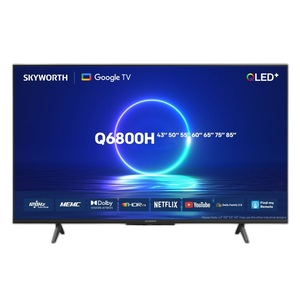 تلفزيون سكاي وورث الذكي للألعاب بتقنية QLED 4K بحجم 75 بوصة من جوجل