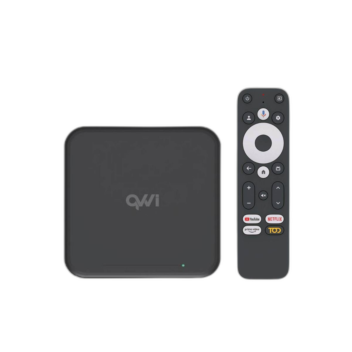 جهاز QVWI Leap S3 تلفزيون جوجل ذكي لتشغيل الوسائط بدقة 4K من Skyworth