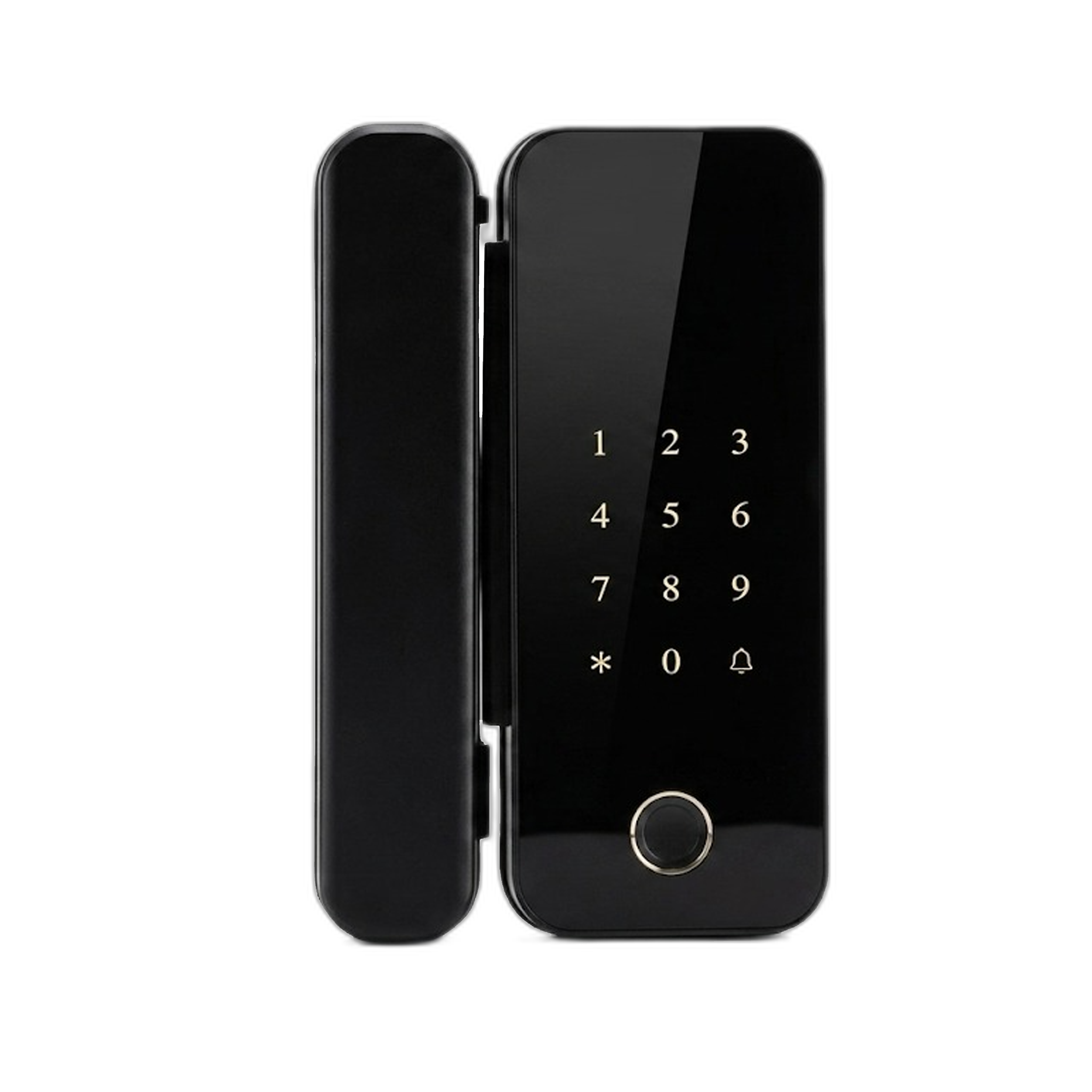 قفل ذكي للأبواب الزجاجية يعمل مع تطبيق TTLock - للأبواب الزجاجية مع التركيب