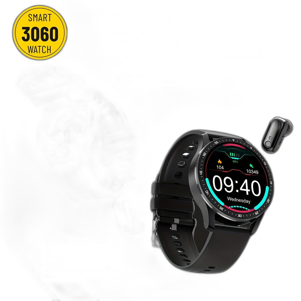 Smartix Watch with Earphone Waterproof Blood Pressure Heart Rate Android iOS Compatible