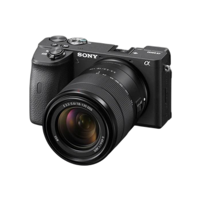 Sony Alpha A6600 Mirrorless Digital Camera with 18-135mm Lenses