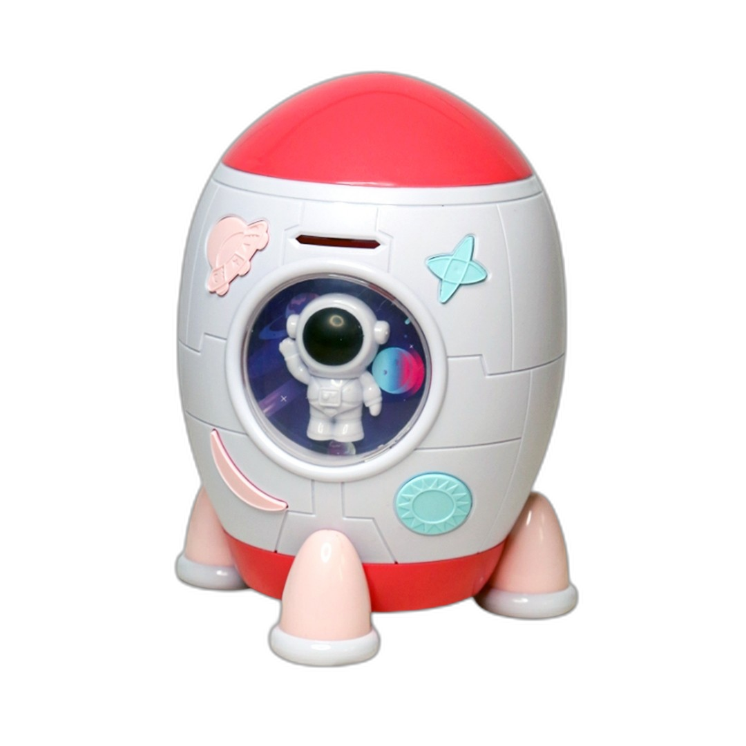 Space Rocket Piggy Bank